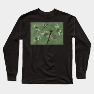 Dragonflys a darting Long Sleeve T-Shirt